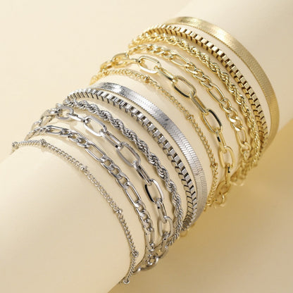 Valentina Bracelet Set | Gold
