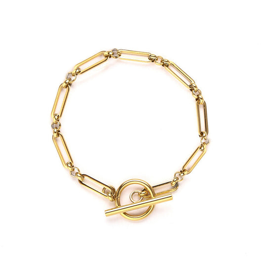 T-Bar Bracelet | Gold