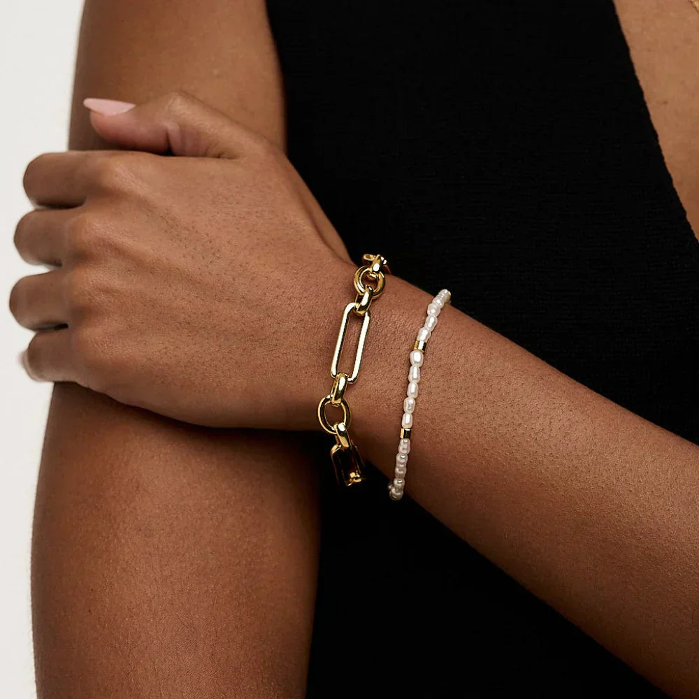 T-Bar Bracelet | Gold
