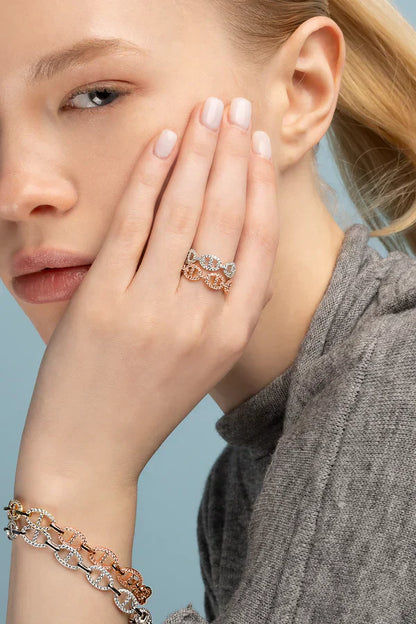 Marine Island Ring | Gold