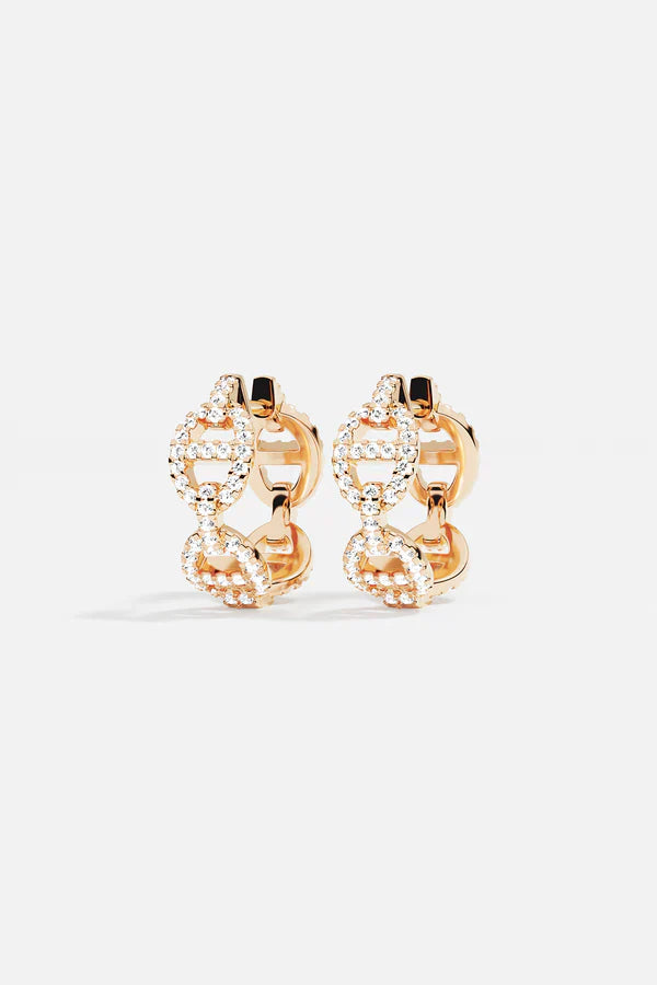 Marine Island Earrings | Gold