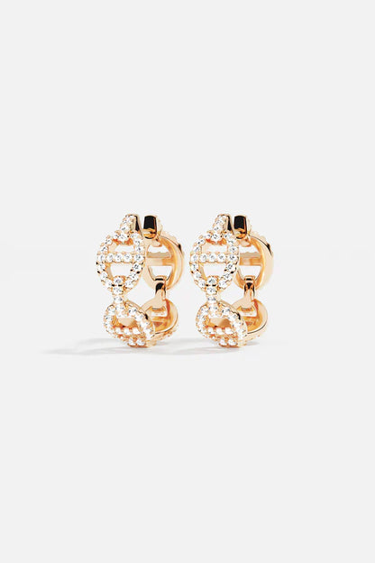 Marine Island Earrings | Gold