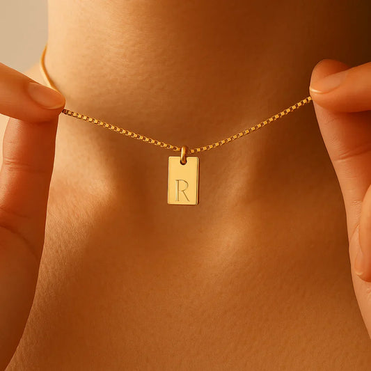 Promise Initial Necklace