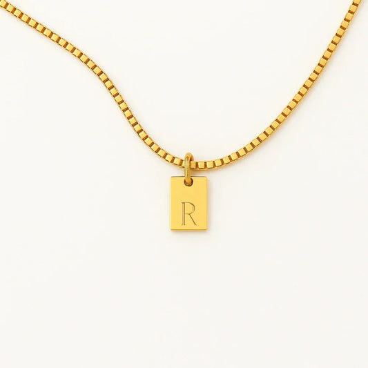 Promise Initial Necklace