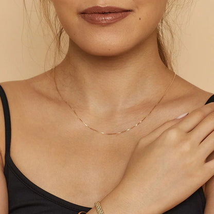 Pure Simplicity Necklace | Gold