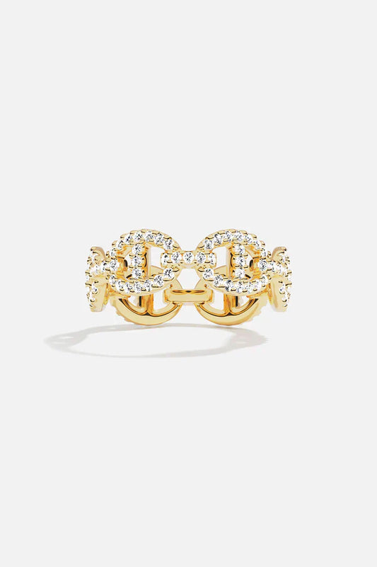 Marine Island Ring | Gold
