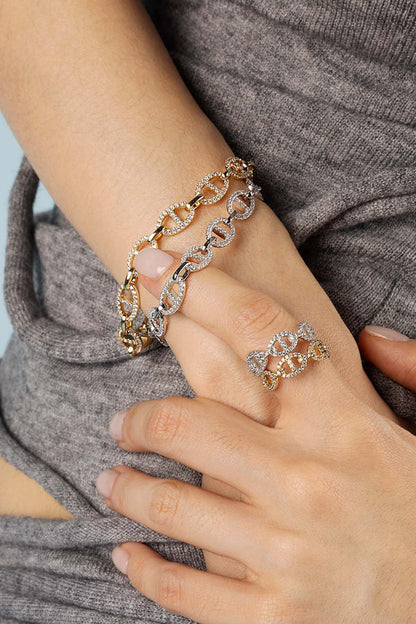 Marine Island Bracelet | Gold
