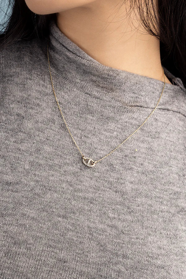 Marine Island Necklace | Gold