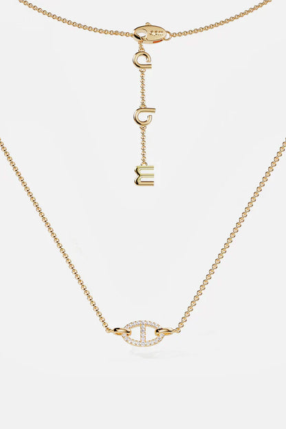 Marine Island Necklace | Gold