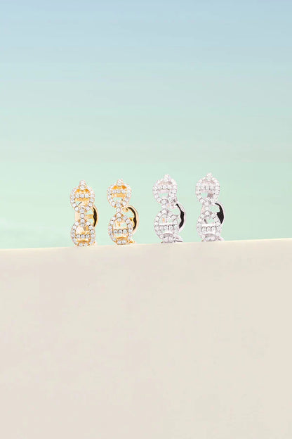 Marine Island Earrings | Gold