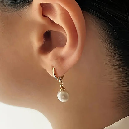 Golden Pearl Jewellery Set | Gold