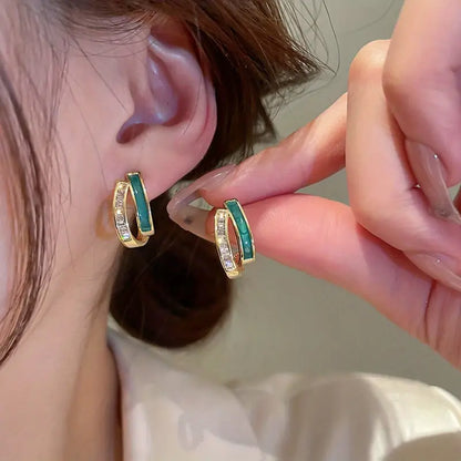 Elegant Flora Gold Earrings