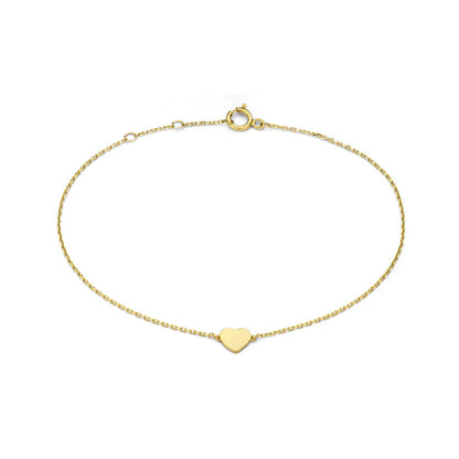 Oriana Heart Bracelet | Gold