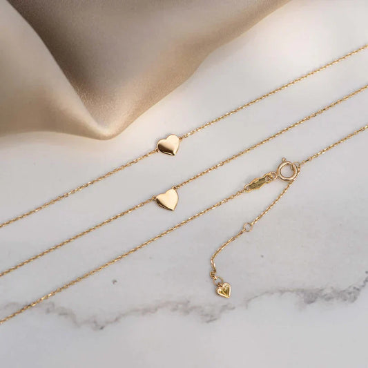 Oriana Heart Bracelet | Gold