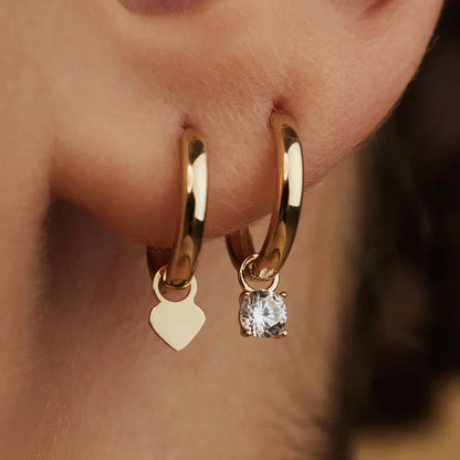 Moon Tears Earrings | Gold