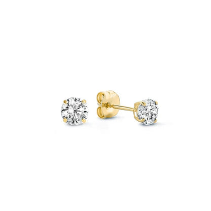 Moonstone Earrings | Gold