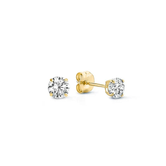 Moonstone Earrings | Gold