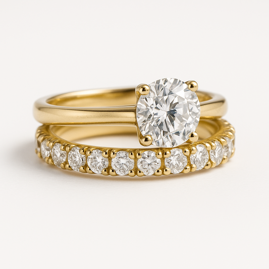 Aurora Ring Set | Gold