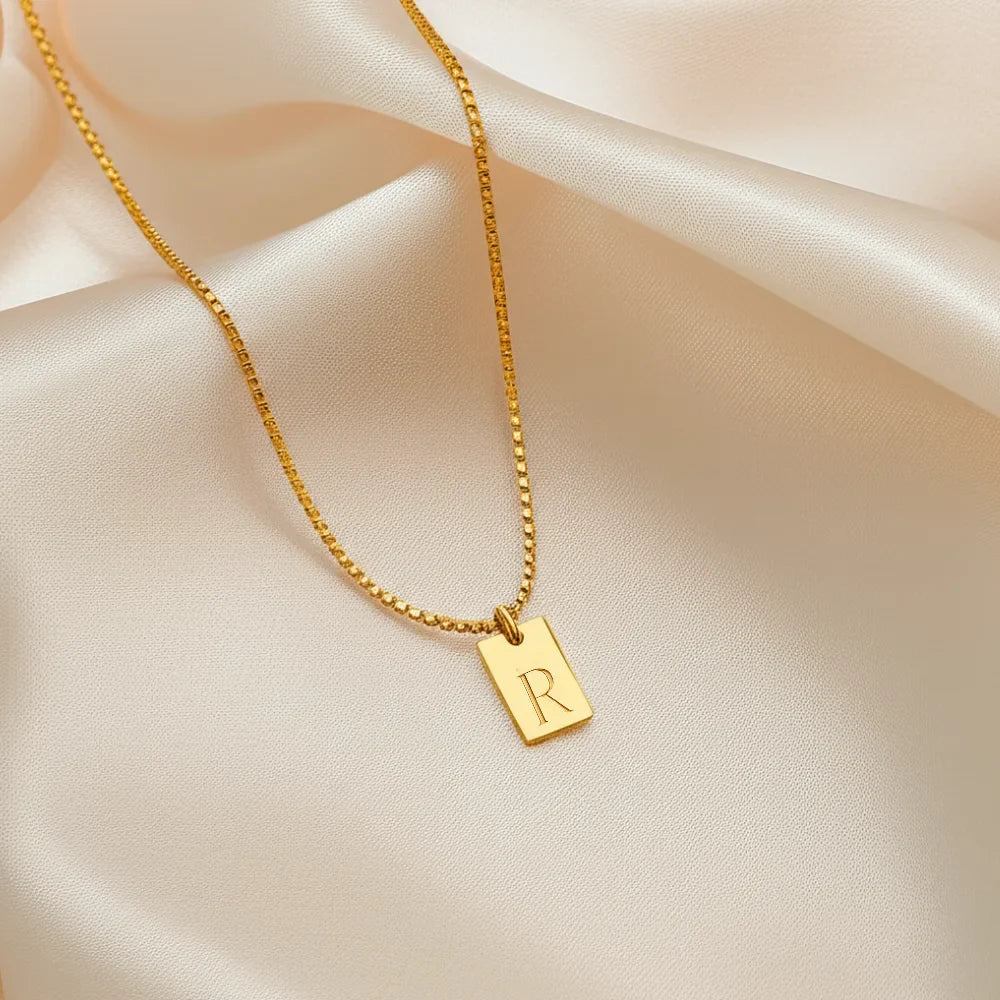 Promise Initial Necklace